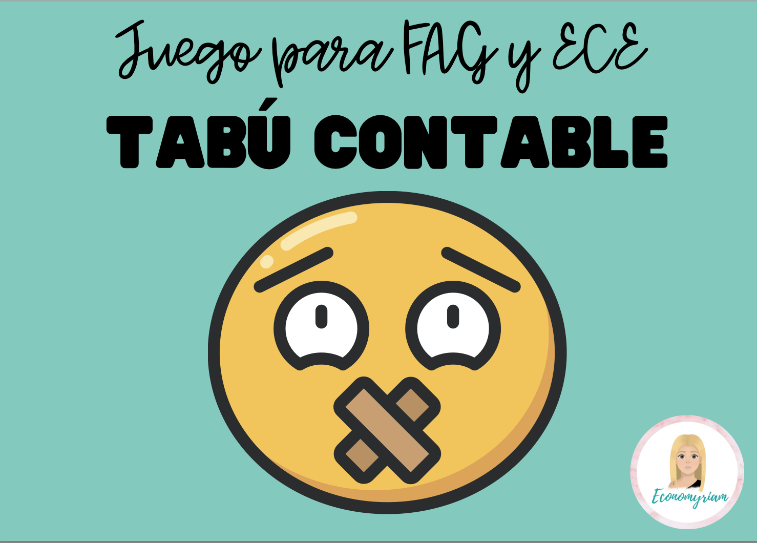 Juego economía – Tabú contable